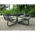 Outdoor metal table and chairs frame guangdong furniture